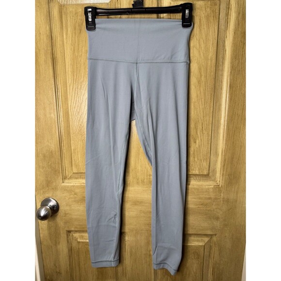 Lululemon Wunder Under High-Rise Tight Cropped Light Blue Women’s Size 4 - Picture 1 of 5